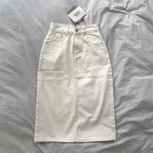 BNWT - Love Bonito Kacey Classic Denim Pencil Skirt